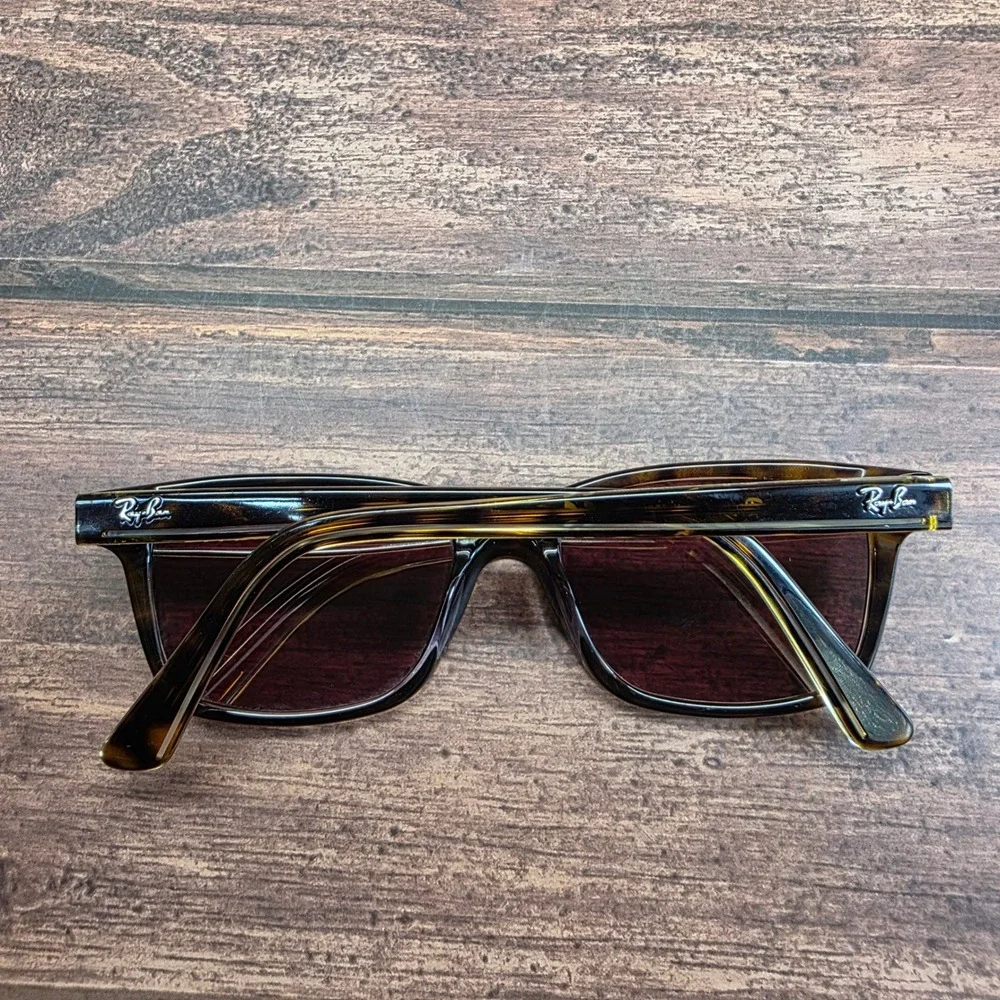 Ray-Ban RB 1536 3602 Tortoise Cat Eye Sunglasses Brown Tinted Lenses 48-16-130
